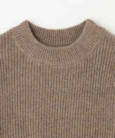 ANY ラムウールフェザーコンビプルオーバー