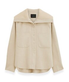 JOSEPH ライトダブルフェイス　シャツジャケット
