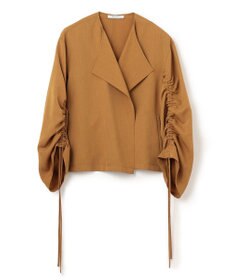 BEIGE， ZINNIA / ノーカラーブルゾン