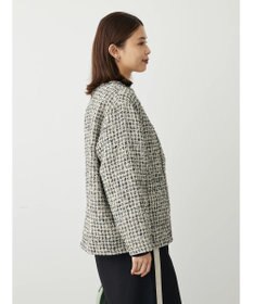 Green Parks ・ＥＬＥＮＣＡＲＥ　ＤＵＥ　ツィードノーカラージャケット