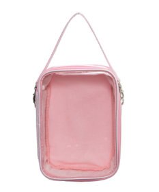 WEGO 【痛バ＆推し活グッズ】サテンダブルフェイスマルチWAYぬいポーチ