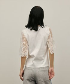 GRACE CONTINENTAL レースフレアカットトップ