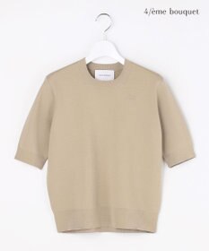 自由区 【カトリエムブーケ】Tricot universel プルオーバー ベージュ