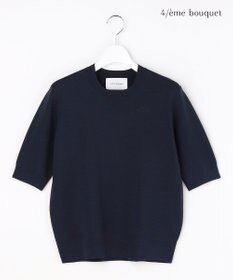 自由区 【カトリエムブーケ】Tricot universel プルオーバー ネイビー