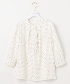 ANY SIS S 【洗える】ラッフルボウ ブラウス