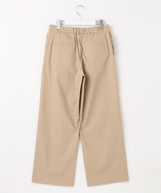 J.PRESS LADIES 【洗える・セットアップ対応】セルロースリネンストレッチ セミワイド パンツ