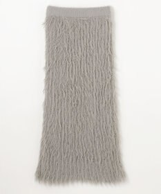 NAVE 【ReNAVE・洗える】メルティーシャギーニット スカート