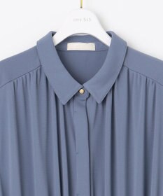 ANY SIS 【接触冷感・吸水速乾・UVケア】エアリードレープスムースプリーツ ワンピース