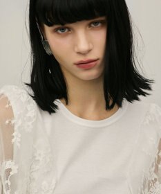 GRACE CONTINENTAL レースフレアカットトップ