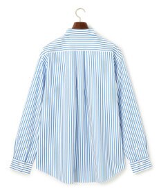 J.PRESS MEN 【J.PRESS ORIGINALS】SUVIN TYPEWRITER JERSEY 46G STRIPE SHIRT / JAPAN MADE