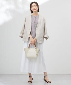 J.PRESS LADIES 【WEB限定カラーあり・洗える】トリコットジャージー フレアーパンツ