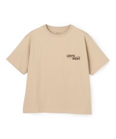 UNFILO CLEAN-Tee ベージュ/アート