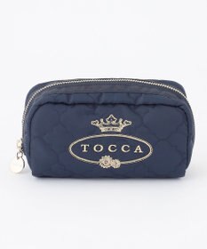 TOCCA 【撥水】CHECKER CLOVER POUCH ポーチ