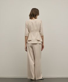 GRACE CONTINENTAL トリアセタックワイドパンツ