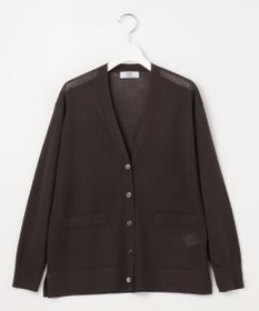 J.PRESS LADIES Vis/Pe スパーク ニット カーディガン