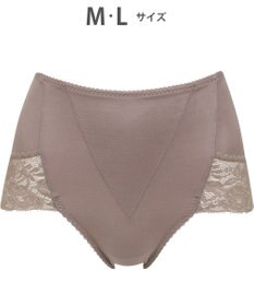 WACOAL 【美ショーツ】 はきこみ丈ふかめ おなか押さえ設計 オーガニックコットン混素材(本体) レディース PPG185 /ワコール