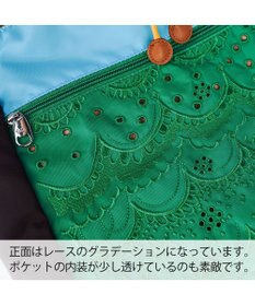 tsumori chisato CARRY スカラップレース ショルダーバッグ 2WAY ハンドバッグ