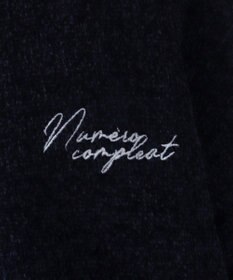 WEGO 【ユニセックス着用ITEM】ベロアモールワンポイントZIPカーディガン