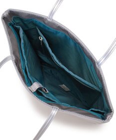 LeSportsac VERTICAL CITY TOTE/アップタウンシルバーシャイン/シルバー