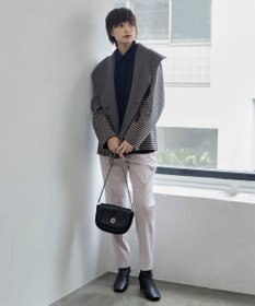 ICB 【洗える】マラボーテジョーゼット ボウタイデザインカットソー