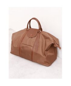 UNBILLION ペルケ perche / ナイロン×牛革かぶせジェムストーン2wayボストンバッグ