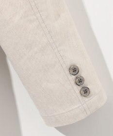 JOSEPH ABBOUD 【キングサイズ・清涼/ストレッチ】ストレッチリネンシャンブレー ジャケット