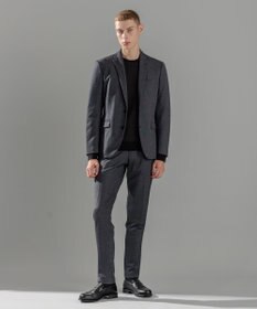 JOSEPH HOMME 【イージーケア】 ヴィスコースリンクス　クルーネックニット