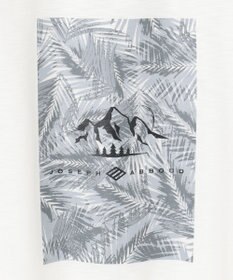 JOSEPH ABBOUD MOUNTAIN 【UNISEX】スラブリーフプリント Tシャツ