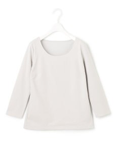 ICB 【洗える】 スーペリアジャージー Uネックカットソー