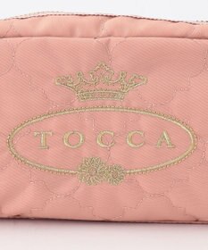 TOCCA 【撥水】CHECKER CLOVER POUCH ポーチ