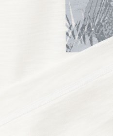 JOSEPH ABBOUD MOUNTAIN 【UNISEX】スラブリーフプリント Tシャツ