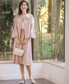 組曲 S 【KUMIKYOKU NAVY】コンフォータブルドレープ ジャケット