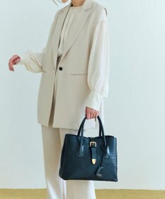 TOPKAPI 【Breath TOPKAPI】RIPPLE リプル バックル ショルダー付き B5 トートバッグ