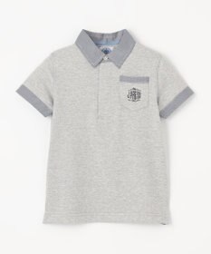 J.PRESS KIDS 【110-130cm】チェックカラー 半袖ポロシャツ