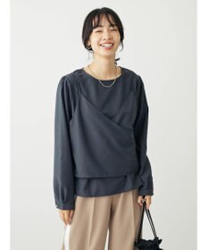 Green Parks レイヤード風ビスチェブラウス