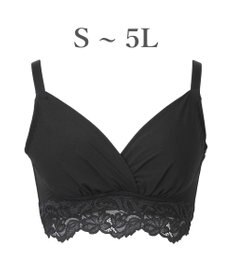 BRADELIS New York 【BRADELIS NewYork peace】綿混ストレッチハイブリッドハートカップブラ25 ブラデリス 吸汗 速乾機能 補正 ブラジャー