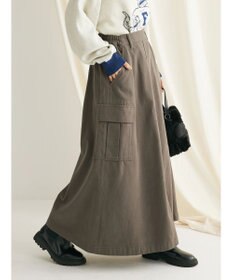 CRAFT STANDARD BOUTIQUE 綿ピーチカーゴスカート