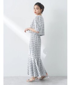 earth music&ecology ＳＥＴ２点　カットソーツィードアンサンブル