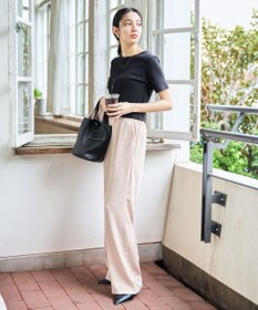 WEGO 【洗える/SML】コンパクトリブT