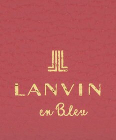 LANVIN en Bleu リュバン 二つ折り財布