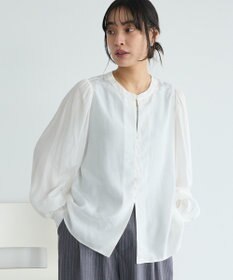 CRAFT STANDARD BOUTIQUE インド製 ボリュームスリーブブラウス