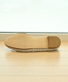 nouvelleRobe Oū 【本革・高反発】Round ラウンドトゥ ツイードバレエシューズ