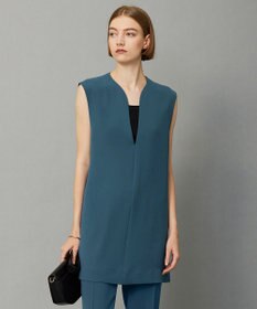 ICB L 【WEB限定カラーあり・洗える】 ライトダブルクロス べスト