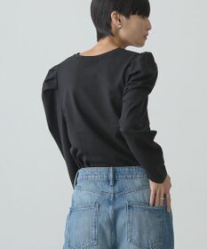 AMERICAN HOLIC ミニ裏毛ショルダータックプルオーバー