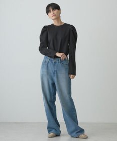 AMERICAN HOLIC ミニ裏毛ショルダータックプルオーバー