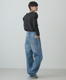 AMERICAN HOLIC ミニ裏毛ショルダータックプルオーバー