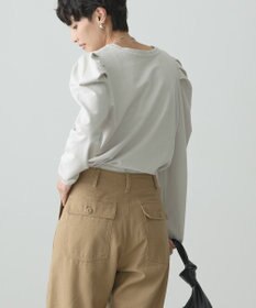 AMERICAN HOLIC ミニ裏毛ショルダータックプルオーバー