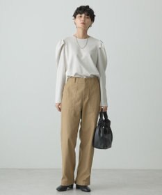 AMERICAN HOLIC ミニ裏毛ショルダータックプルオーバー