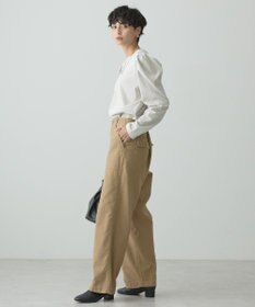 AMERICAN HOLIC ミニ裏毛ショルダータックプルオーバー