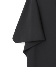 ICB 【洗える】 ウールライクストレッチ ドルマンスリーブワンピース